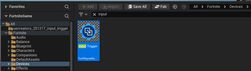 【UEFN】Input Trigger Device (入力トリガーの仕掛け) の使い方|Verseで長押し検知と秒数取得を実装する