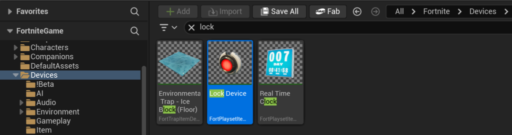 【UEFN】Lock Device (ロックの仕掛け) の使い方｜Verse連携による条件付き解錠の実装