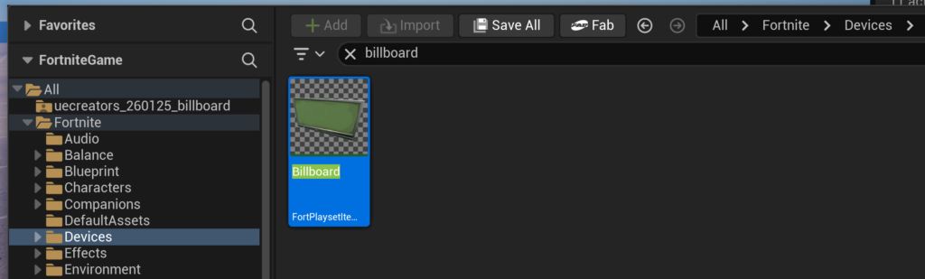 【UEFN】Billboard Device (ビルボードの仕掛け) の使い方|Verse制御でテキストを動的に書き換える手順