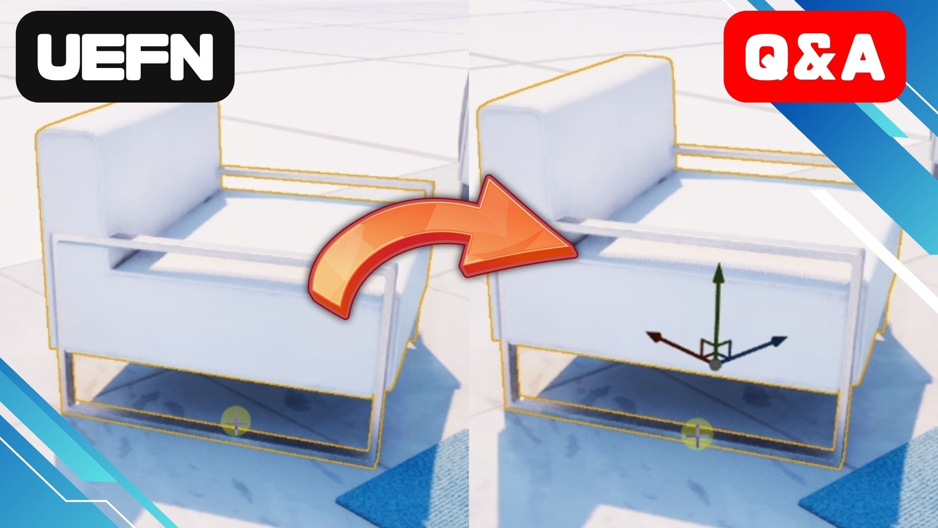 【UEFN】移動や回転をする際の表示（Gizmo）が出なくなったのはなぜ？【Q＆A】