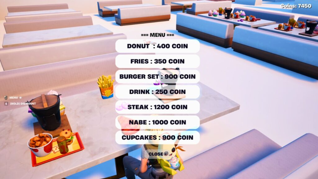 【Fortnite】Family Restaurant Simulator